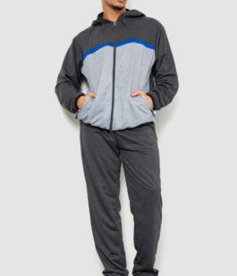 Спорт костюм мужской, цвет темно-серый, 244R9133