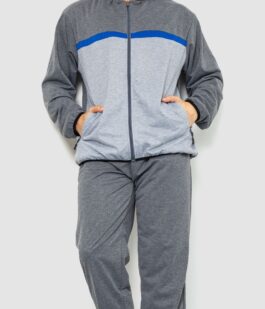 Спорт костюм мужской, цвет серый, 244R9133