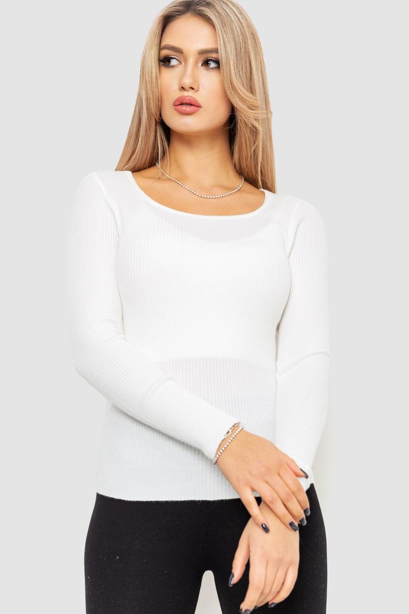 Водолазка женская в рубчик