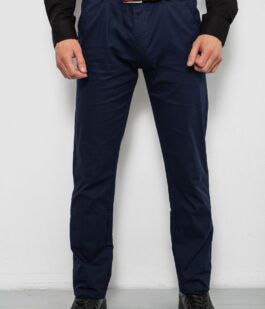 Брюки мужские классические, цвет синий, 243RY355