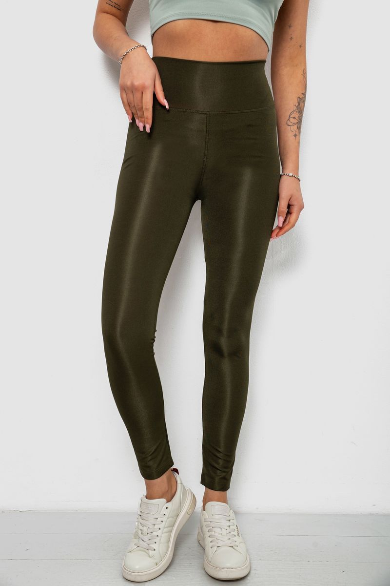 Лосины женские однотонные