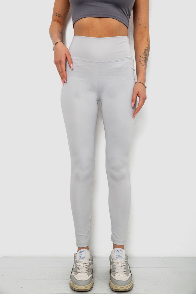 Лосины женские однотонные