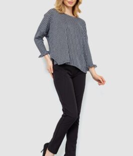 Кофта женская, цвет серо-черный, 244R047