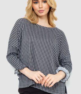 Кофта женская, цвет серо-черный, 244R047