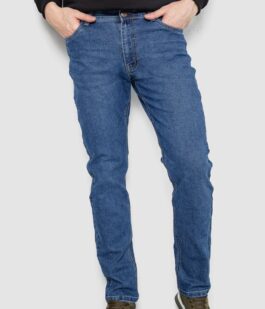 Джинсы мужские демисезонные, цвет синий, 243R8058