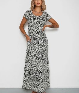 Платье жатка, цвет молочный, 102R5262