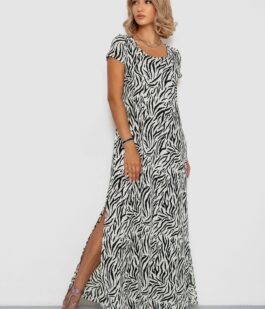 Платье жатка, цвет молочный, 102R5262