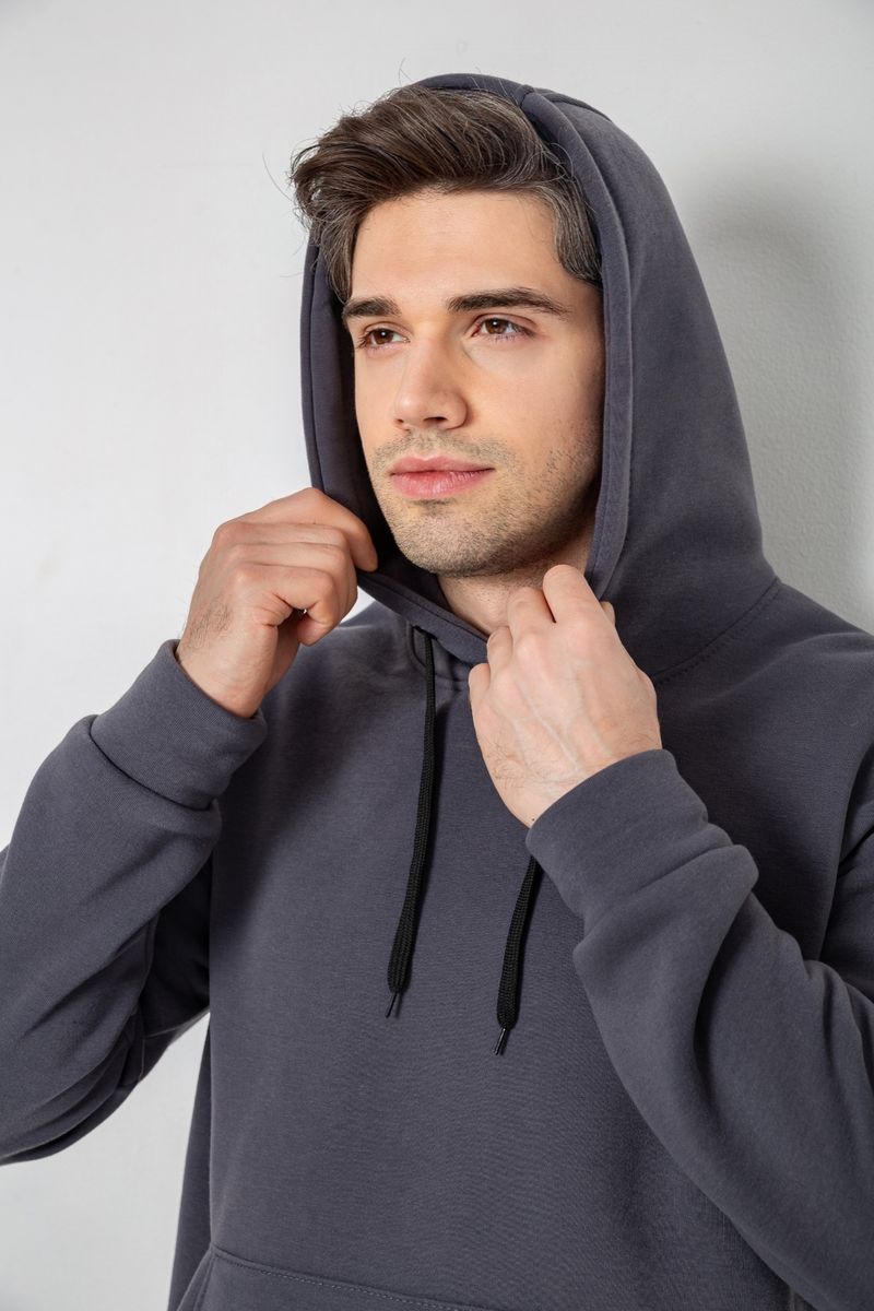 Спорт костюм мужской на флисе, цвет серый, 190R235 — изображение 5