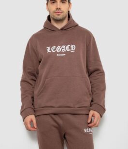Спортивный костюм мужской на флисе, цвет мокко, 238R57046