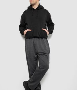Спортивные штаны мужские, цвет серый, 244R41399