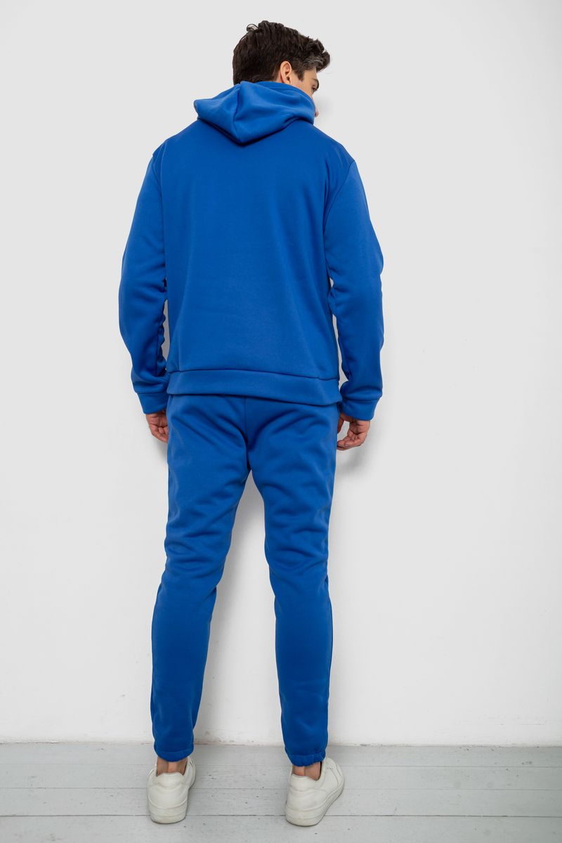 Спортивный костюм мужской на флисе, цвет электрик, 238R57046 — изображение 4