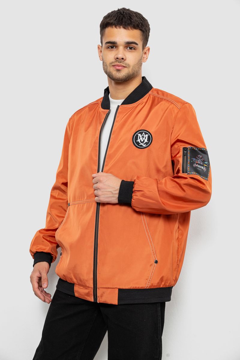 Куртка мужская демисезонная, цвет терракотовый, 244R7006-10 — изображение 4