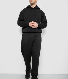 Спортивные штаны мужские, цвет черный, 244R41399