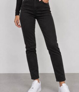 Джинсы женские skinny, цвет черный, 186R0028