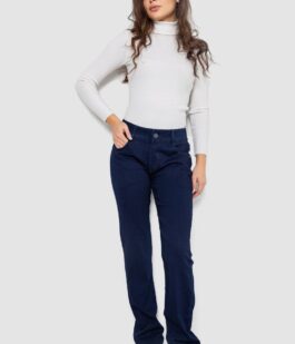 Джинсы женские Slim Fit, цвет темно-синий, 244R1052