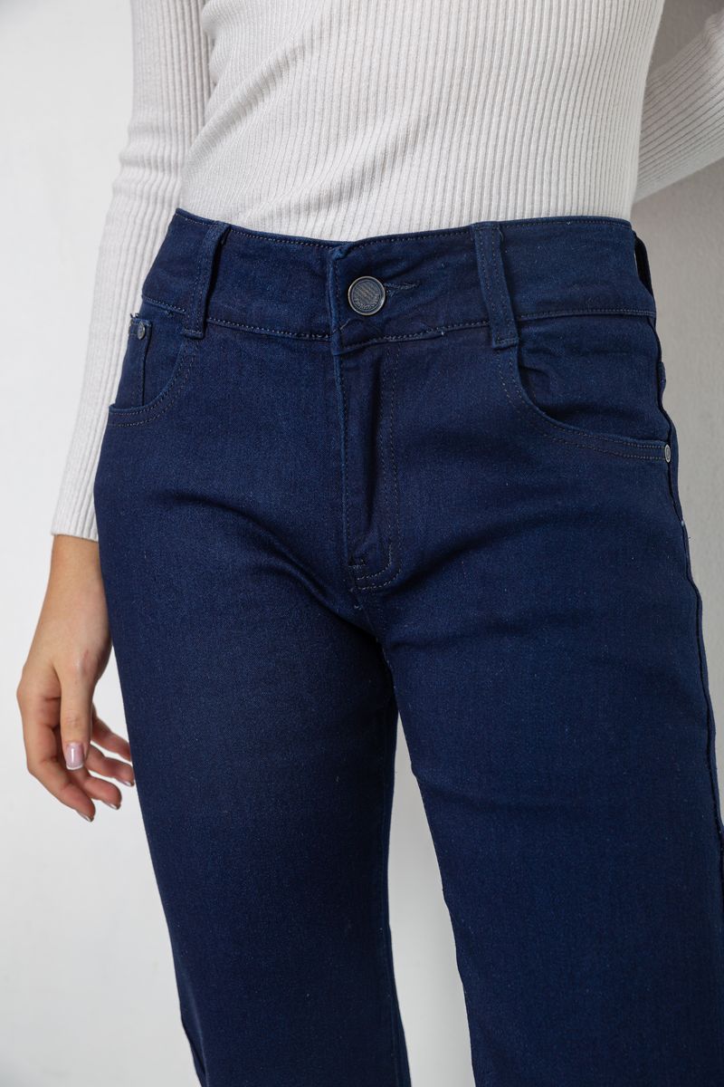 Джинсы женские Slim Fit, цвет темно-синий, 244R1050 — изображение 5