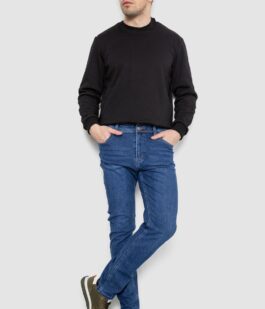 Джинсы мужские демисезонные, цвет синий, 243R8047