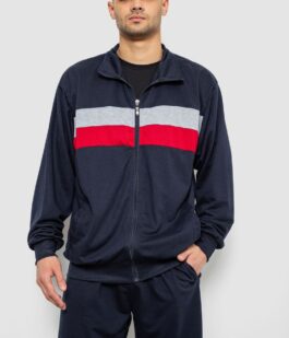 Спортивный костюм мужской двухнитка, цвет синий, 244R9167